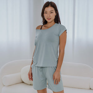 Everyday Modal® Fabric Loungewear Set in Cloud Matcha