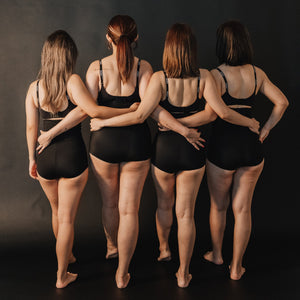 Max Sculptor! 2-in-1 High Compression Shapewear Cheekie in Black