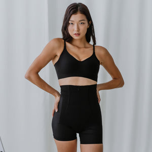 Max Sculptor! 3-in-1 High Compression Shapewear Shortie in Black