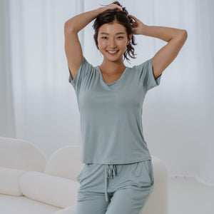 Everyday Modal® Fabric Lounge Pants in Cloud Matcha