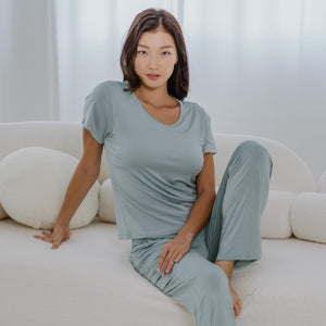 Everyday Modal® Fabric Lounge Pants in Cloud Matcha