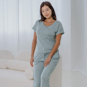 Everyday Modal® Fabric Lounge Pants in Cloud Matcha