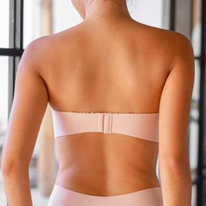 Oomph! Classic Super Push Up Seamless Wireless Bra in Cherry Cream