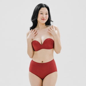 5th Gen 100% Non-Slip Strapless Wireless Bra in Cherry Cream (Limited Edition)