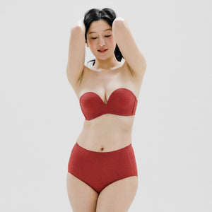 5th Gen 100% Non-Slip Strapless Wireless Bra in Cherry Cream (Limited Edition)