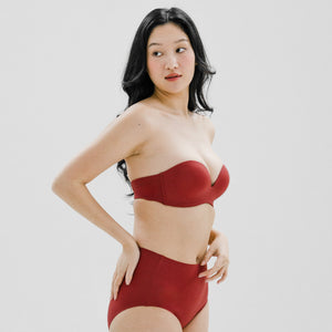 5th Gen 100% Non-Slip Strapless Wireless Bra in Cherry Cream (Limited Edition)