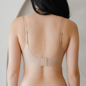 Air-ee Seamless Bra in Milk Tea - Thin Straps (Signature Edition)