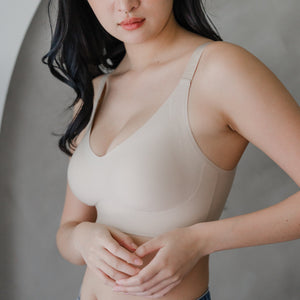air-ee+ Seamless Bra in Almond Nude (Signature Edition)