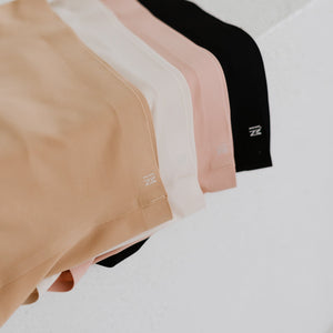 Premium Mid-Rise Seamless Butthugger in Toffee Cream