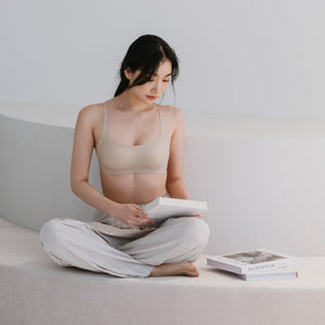 Air-ee Seamless Bra in Almond Nude - Square Neck (Signature Edition)