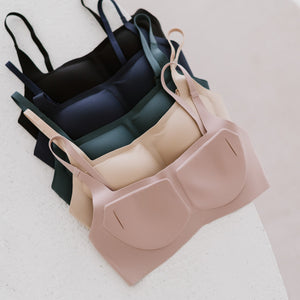 Air-ee Seamless Bra in Almond Nude - Square Neck (Signature Edition)