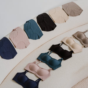 Air-ee Seamless Bra in Creamy Sakura - Square Neck (Signature Edition) *Limited Edition