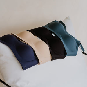 Air-ee Seamless Bra in Black - Thin Straps (Signature Edition)