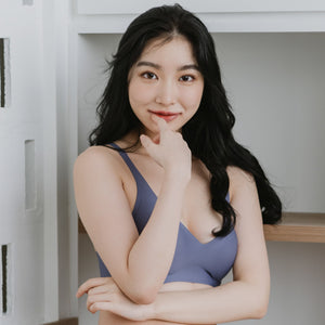 Air-ee Seamless Bra in Peri Taro - V-Neck (Signature Edition) *Limited Edition*