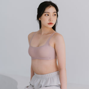 Air-ee Seamless Bra in Creamy Sakura - Square Neck (Signature Edition) *Limited Edition