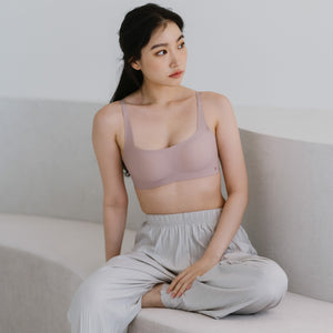 Air-ee Seamless Bra in Creamy Sakura - Square Neck (Signature Edition) *Limited Edition