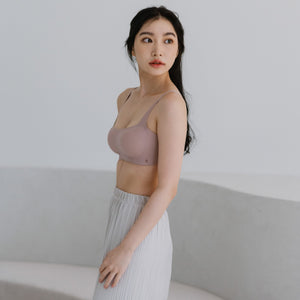 Air-ee Seamless Bra in Creamy Sakura - Square Neck (Signature Edition) *Limited Edition