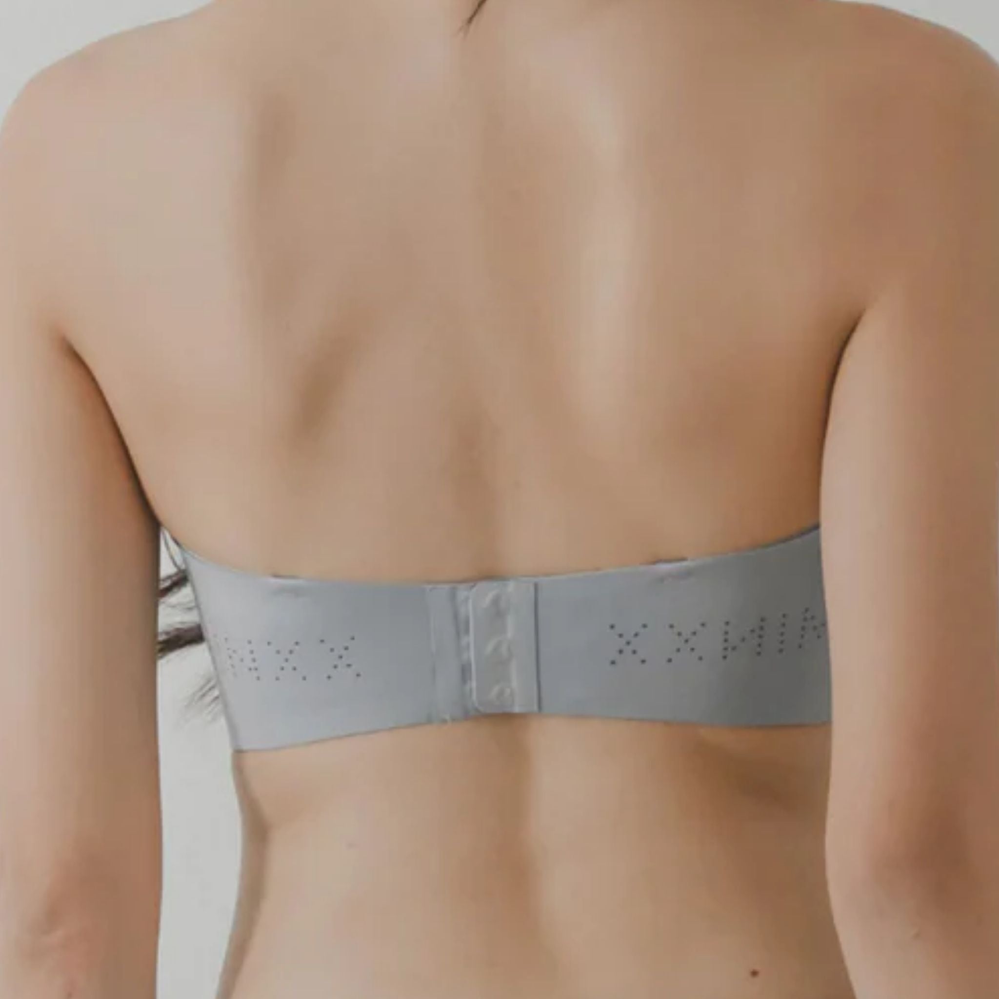 air-ee Seamless Anti-slip Strapless Bra in Earl Grey (Machine Wash Edition)