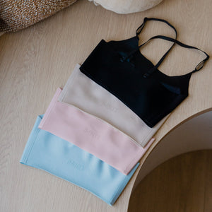 air-ee Scoop Neck Seamless Pullover Bra (Signature Edition) in Almond Nude