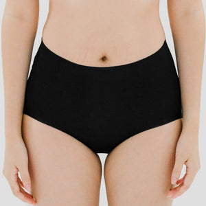 air-ee No-Wedgie Super High-Rise Seamless Cheekie (Signature Edition) in Black