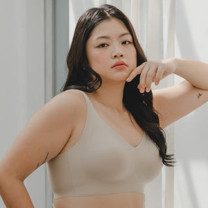 air-ee+ Seamless Bra in Almond Nude (Signature Edition)