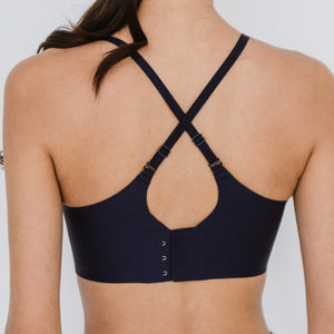 Air-ee Seamless Bra in Midnight Blue - Thin Straps (Signature Edition)