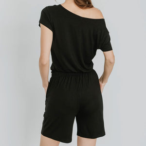 Everyday Modal® Fabric Loungewear set in Black (Size S Only)