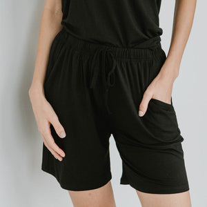 Everyday Modal® Fabric Loungewear set in Black (Size S Only)