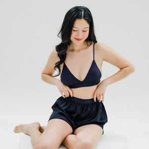 Soft-Cup Modal Lightly-Lined Bralette in Moonlight