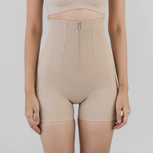Max Sculptor! 3-in-1 High Compression Shapewear Shortie in Nude