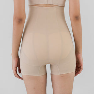 Max Sculptor! 3-in-1 High Compression Shapewear Shortie in Nude