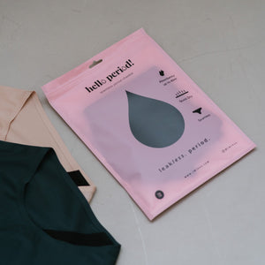 Hello Period! Seamless High-Rise Cheekie in Buttery Midnight Teal